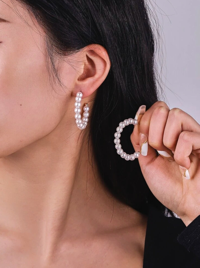 La Couronne de Mei | Boucles d'oreilles en acier inoxydable