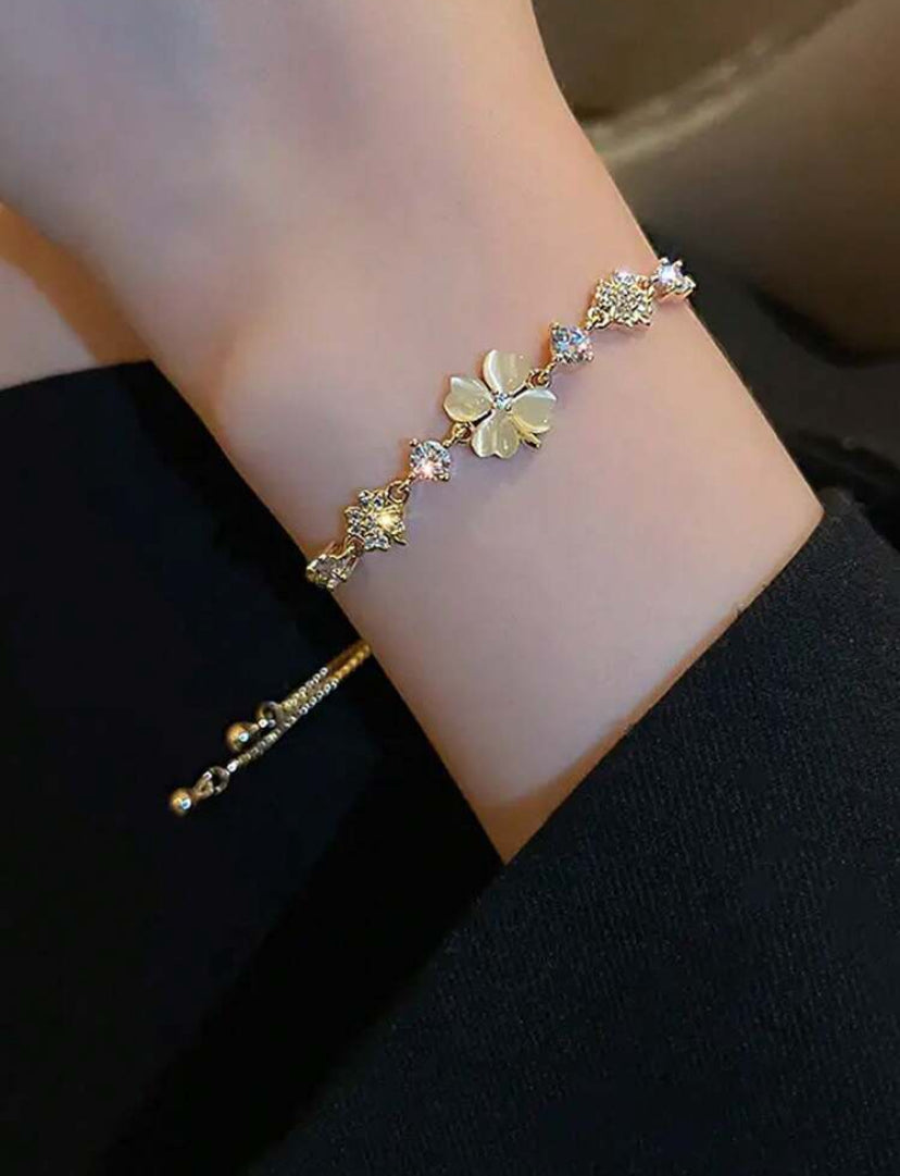 Floraë, fleur éternelle | Bracelet en acier inoxydable