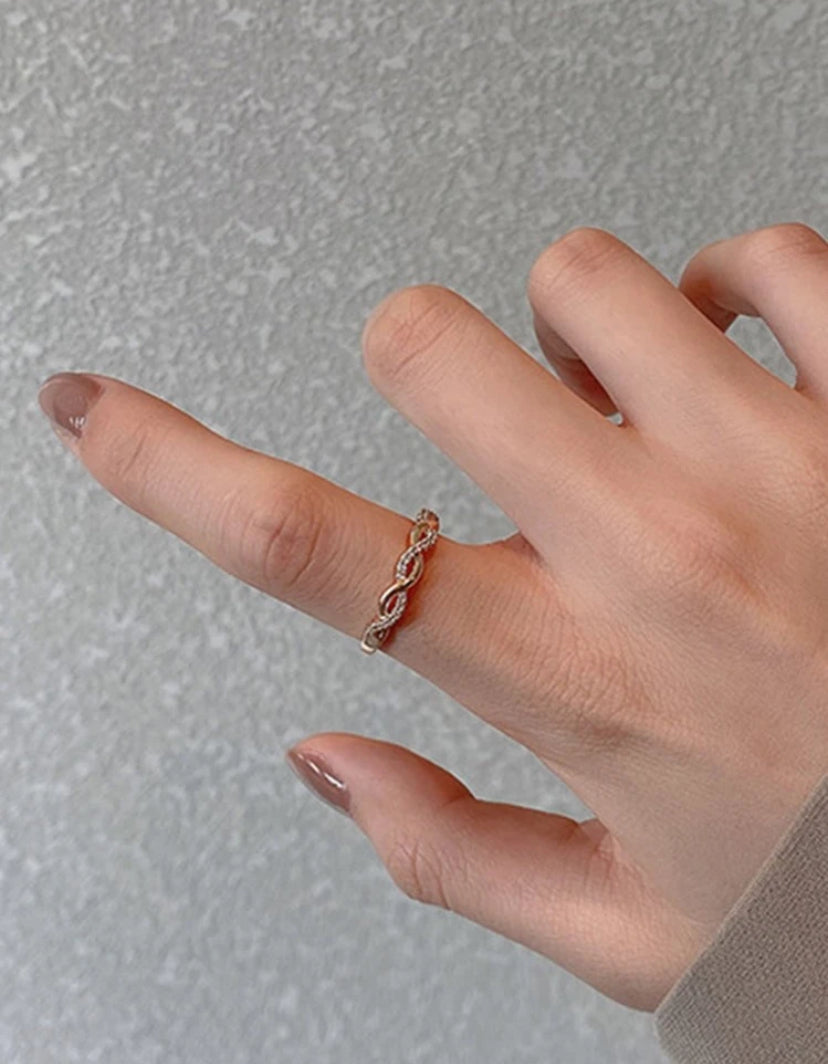 L'Infini d'Hélèna | Bague en Or Inoxydable