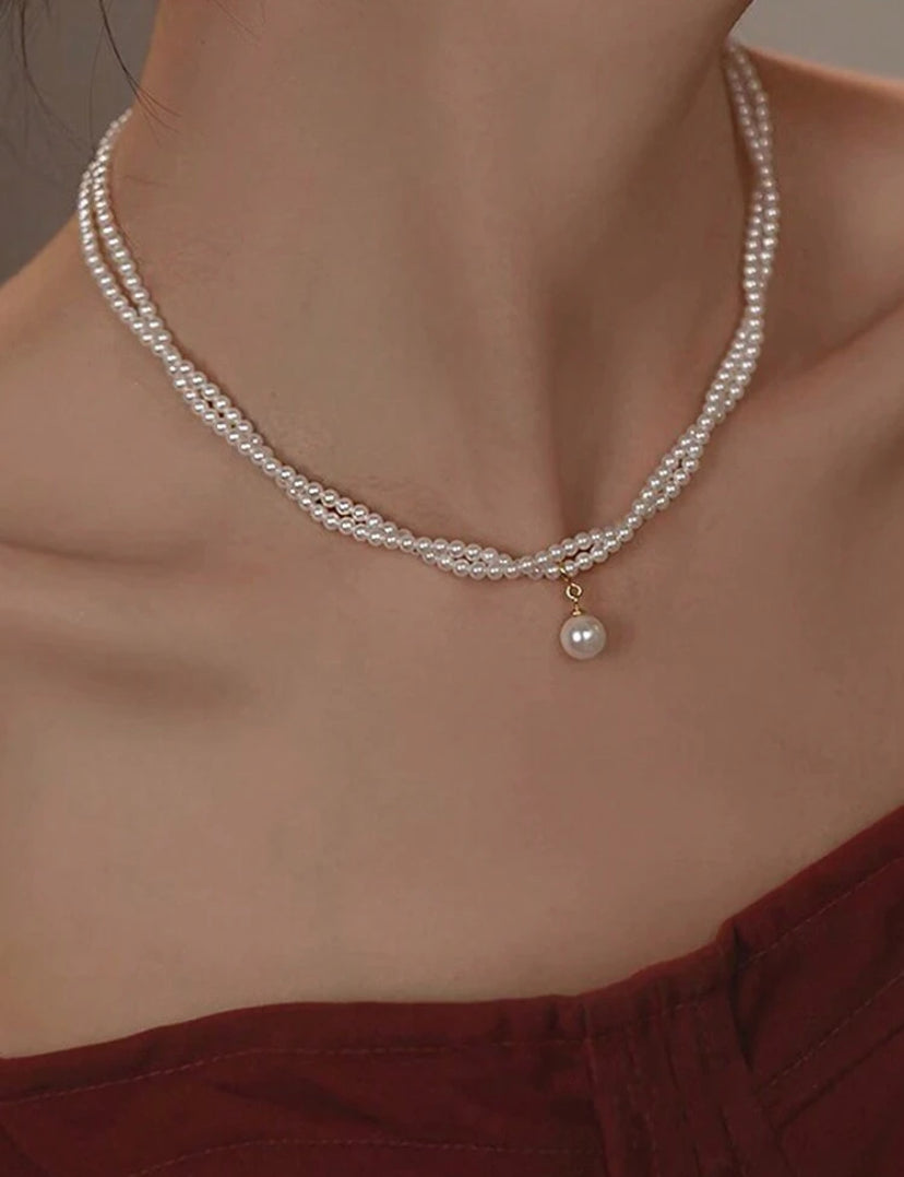 Lyria, charme des océans | Collier en perles