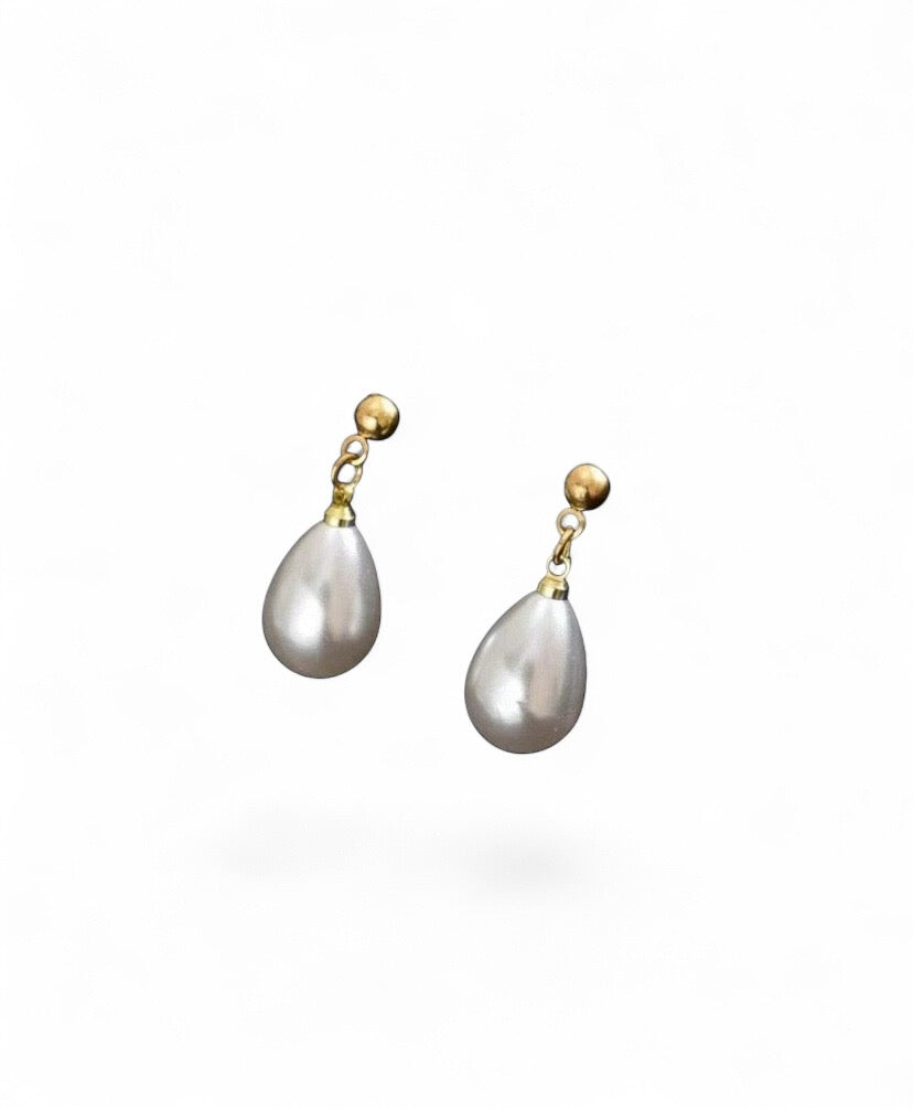 Les Perles de Marina | Boucles d'oreilles en acier inoxydable